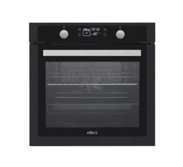 Elleci FGPP60240NS Four Électrique Encastrable Aéré 78LT Multifonctions Noir