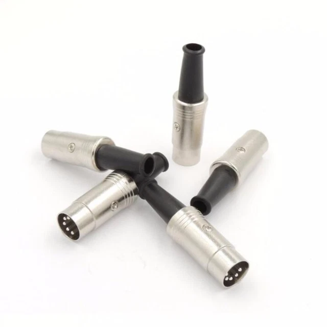 Cavo audio DIN maschio DIN a 5 pin - Maschio da 3,5 mm 1.0 m Nero Cavo audio DIN maschio DIN a 5 pin - Maschio da 3,5 mm 1.0 m Nero