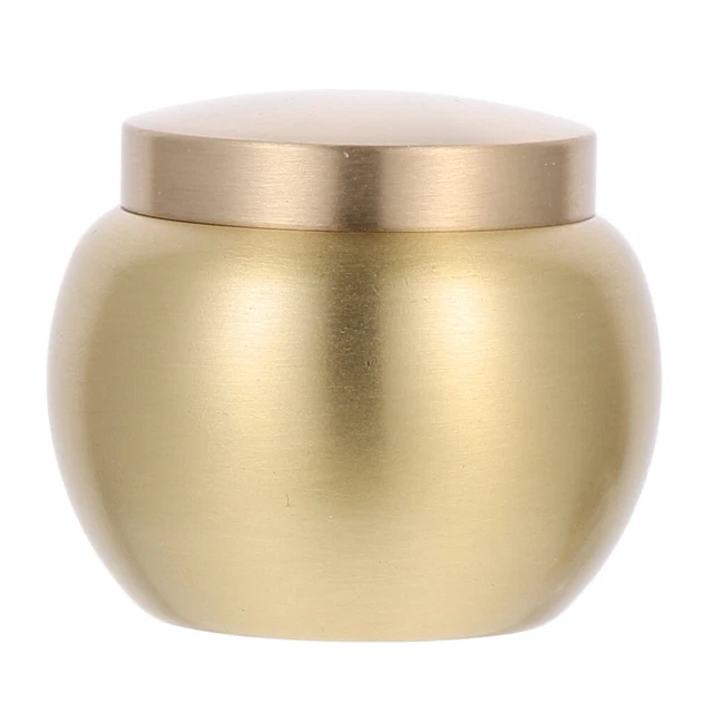Copper Human Urn Baby Tea Canister Small Urns for Ashes Keepsake
