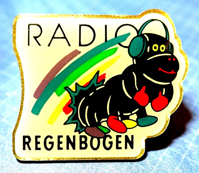 RADIO RAINBOW GERMAN Media 2024 Paris Olympic Games Tv Press Pin 2022
