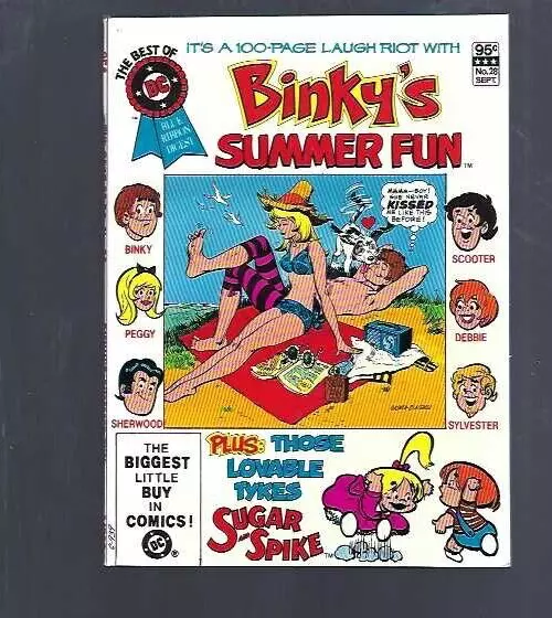 Dc Special Blue Ribbon Digest 28 - Binkys Summer Fun - Vf 8.0   -    Dc Comics