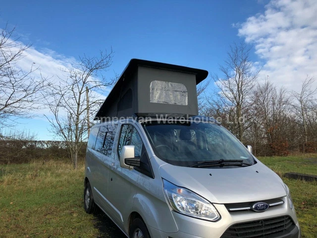FULL CAMPER VAN Conversion Ford Transit Custom including Pop Top £