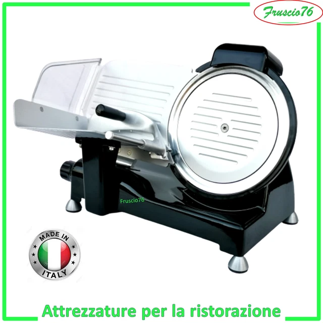 Affettatrice Elettrica R.G.V. Lusso 25 GL - 140 Watt, Lama 25 Cm, Argento, Made In Italy - Foto 2