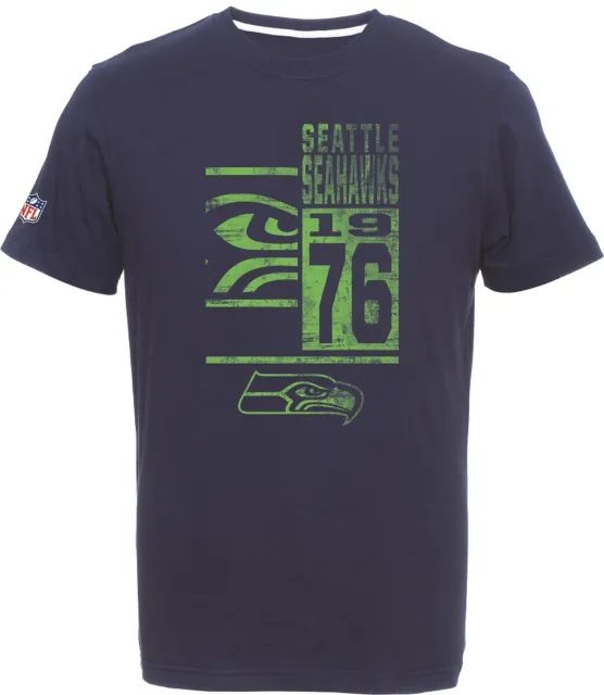 NFL T-Shirt Seattle Seahawks Esablished 1976 Roedy Football Majestic