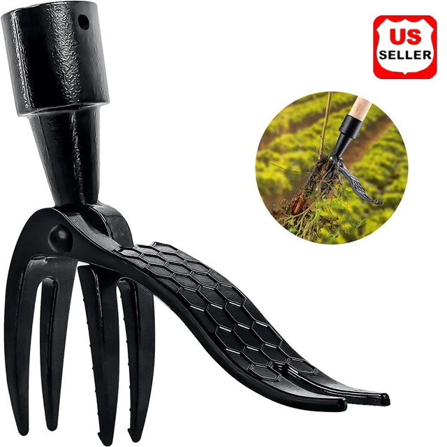 WEEDER PULLER STAND Up Weed Tool Handle Claw Garden Outdoor Root