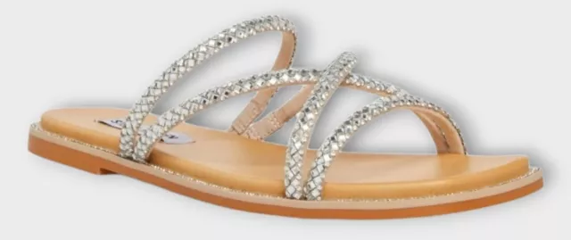 Women Strap Casual Thongs Flat Flip Flops Light Weight Sparkling