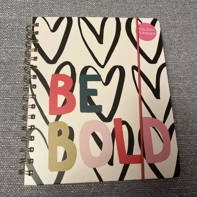 Caroline Gardner NEW Holiday Planner Be Bold Scrap Book Journal with stickers