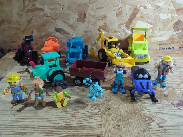 BOB THE BUILDER Friction Vehicles & Figures Large Bundle £60.00 ...