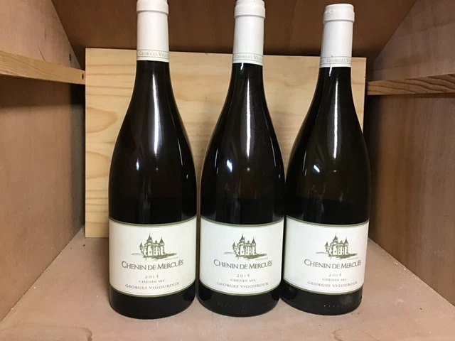 Chenin  De  Mercues    Blanc Sec    2014  Dom  Vigouroux       Lot De  3  Btes
