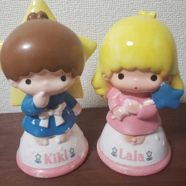 Little Twin Stars 1976 Vintage Object piggy bank Kiki Lala Sanrio 6inch