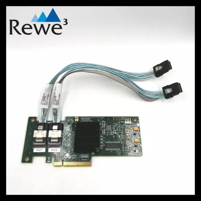 IBM Serveraid M1015 46C8933 Contrôleur Raid SAS/SATA PCI Lsi SAS9220-8i +Câble