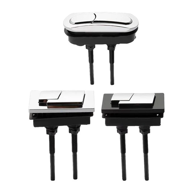 Accesorios de inodoro de doble descarga cuadrada tanque tanque de inodoro