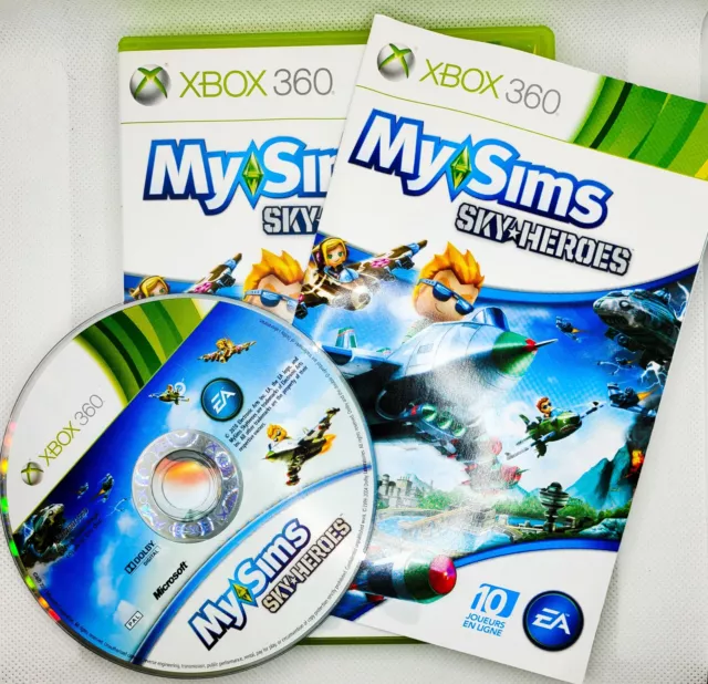 👻 My Sims Sky Heroes Xbox 360 PAL FR