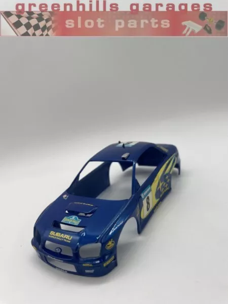 Greenhills Scalextric Subaru Impreza WRC No.8 C2491 Body Shell - Used - S2389