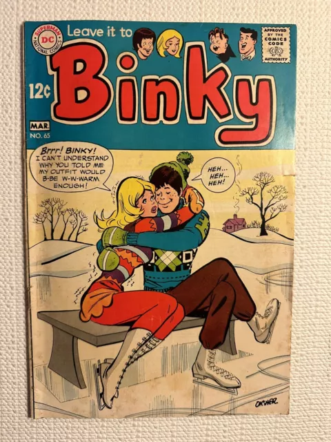 Leave it to Binky Mar #65 1969 - By DC Comics Comic book