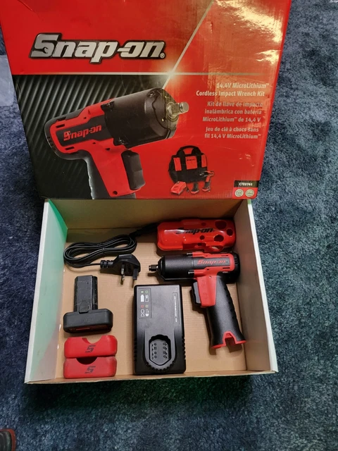 Snap On 14.4 MicroLithium Cordless Impact Wrench Kit CT761A