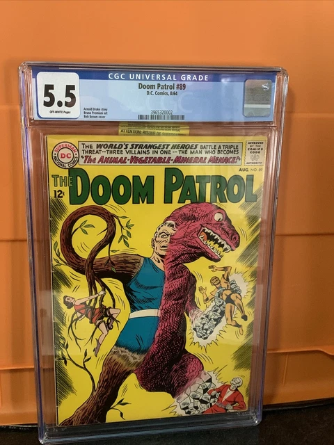 Doom Patrol #89 CGC 5.5 1964