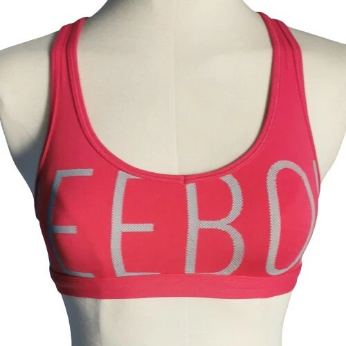 Reebok Damen Sport-BH rosa Größe XS 30B 30C 32A 32B Rechtschreibung Activewear