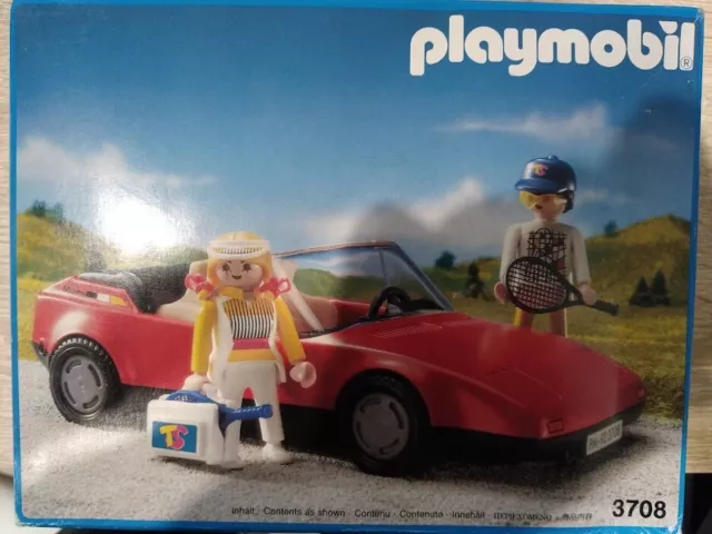 3708 PLAYMOBIL VILLE : Voiture De Sport