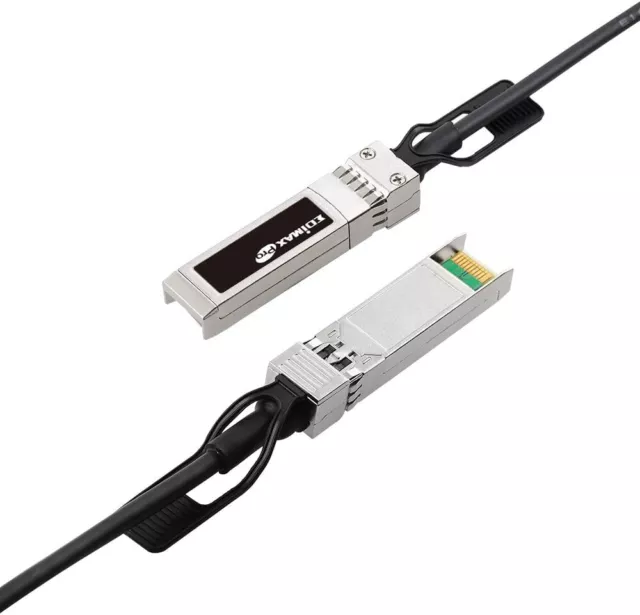 10GbE SFP+ DAC Direct Attach Copper Twinax Cable, Backward Compat 0.5~3M Edimax 3