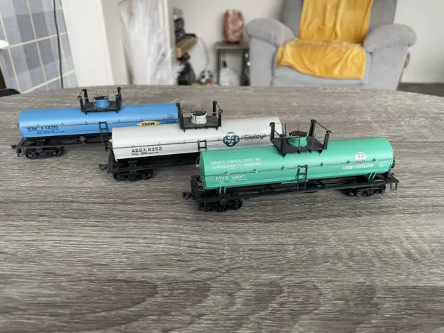 3 x Athearn HO Tank Cars