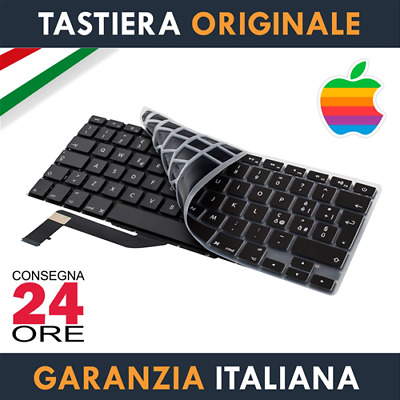 Tastiera Originale Apple MacBook Pro 15" Pollici Retina A1398 Italiana + Cover