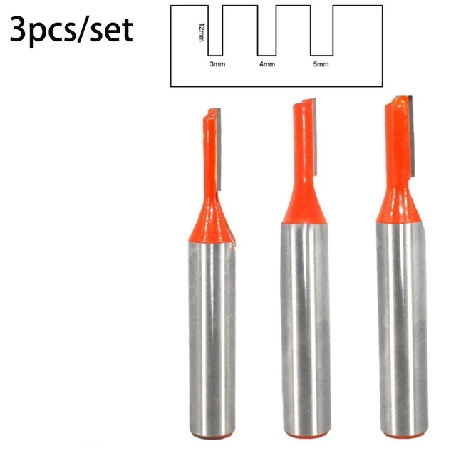 Set fresa per legno qualità professionale 8 mm fresa dritta trapano bit
