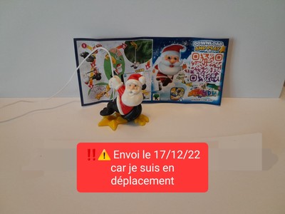 KINDER SURPRISE NOËL 2022 2023 VD257 Père Noël + BPZ EUR 1,99 - PicClick FR
