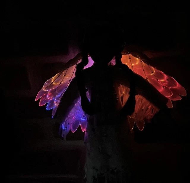 Heritage Signature Collection Halona Angel Doll with Fiber Optic Wings 3