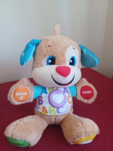 FISHER PRICE LAUGH & Learn Smart Stages Puppy Walker Phrases & Music 6