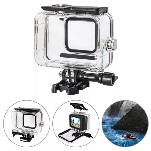 For Gopro Hero 9 10 11 Waterproof Case Protective Housing Tri-Fold Snap Design