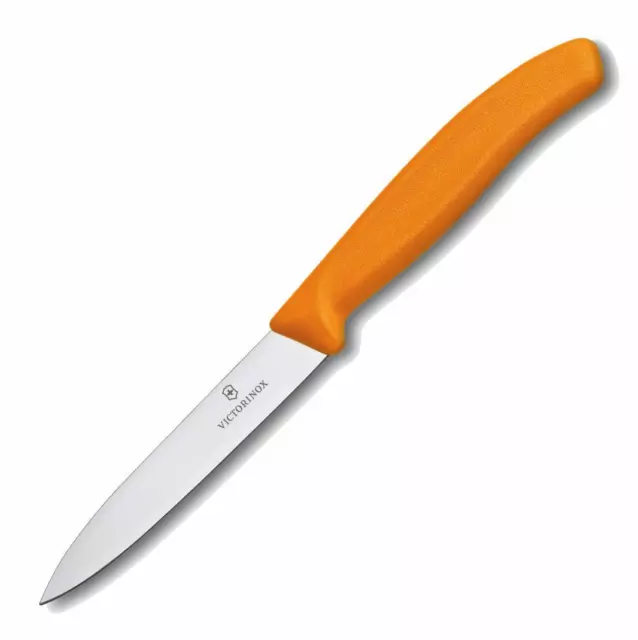1 Stk. VICTORINOX Gemüsemesser Obstmesser Küchenmesser 10cm / orange