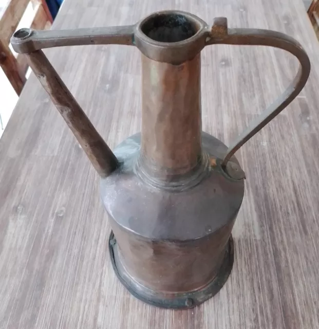 Alter Kupfer WASSER KESSEL Gießkanne aus Arabien ANTIK Super Deko.