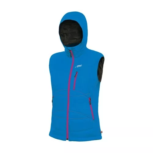 Direct Alpine Bona Vest Women Warm Sleeveless Insulated with Hood for Ladies