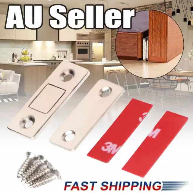 Strong Magnetic Catch Latch Ultra Thin For Door Cabinet Cupboard Close AU