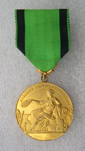 Médaille Civile D'encouragement Au Bien (sans Ruban) - Ancienne Décoration