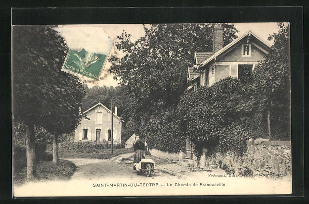 CPA Saint-Martin-Du-Tertre, Le Chemin de Franconville