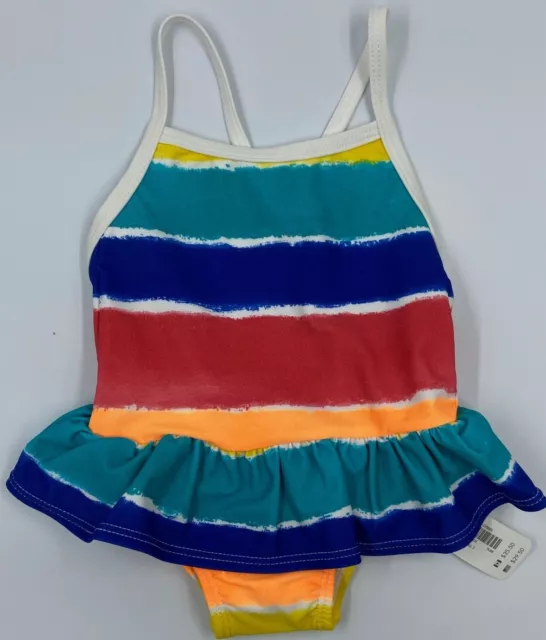 Gymboree Baby Girl Rainbow One Piece Swimsuit Size 3-6 Months NWT New with Tags