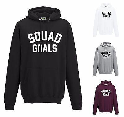 Squad Goals Hoodie - Jh001 Cute Slogan Jumper Sweater