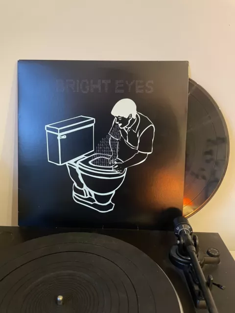 Digital Ash in a Digital Urn by Bright Eyes 2005 Black Vinyl Record