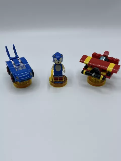 Lego Dimensions Sonic The Hedgehog 71244 Level Pack - Corre Que Ta Baratinho