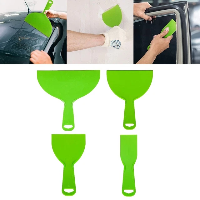 Nuevos accesorios plástico arañazos accesorios color cuchara de espuma espátula batidora cera