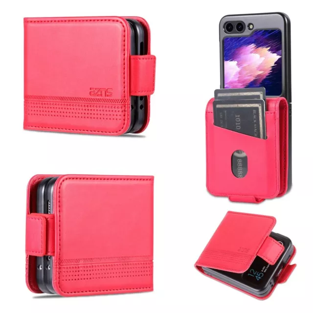 Schutz Handy Hülle für Samsung Galaxy Z Flip5 5G Flip Case Cover Tasche Etuis