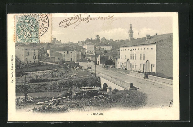 CPA Bayon, 1903 General View