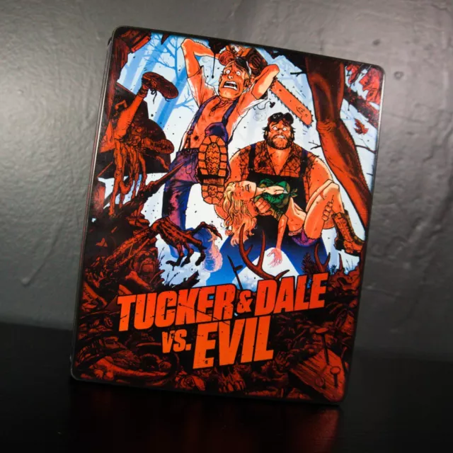 Tucker and Dale vs EVIL Walmart Exclusive Steelbook 2018 Blu Ray Rare OOP Horror