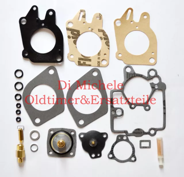 Manutenzione Kit 32 Tlf Carburatore Weber, P. Es. Autobianchi Y 10 Fire, Service