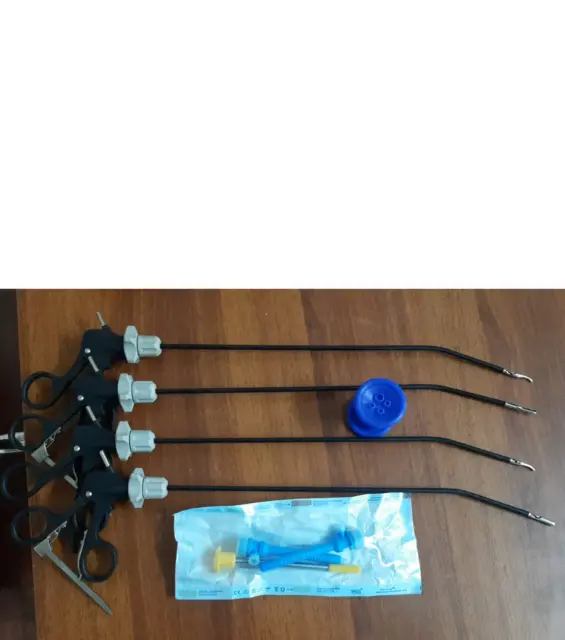 Laparoscopique SILS Simple Incision Port Forceps Chirurgical Instruments De 6 PC