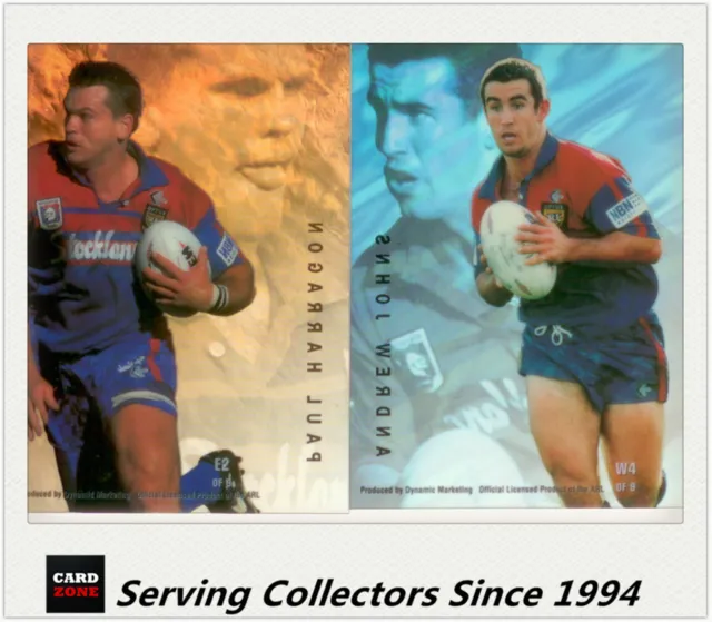 1995 Dynamic Rugby League Series 1 Cards Base Team Set Auckland Warriors(9)