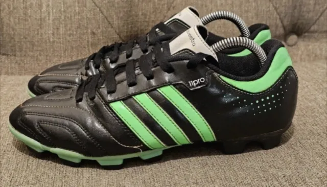 Adidas 11 Questra 11 pro trx fg football boots black uk size 7.5