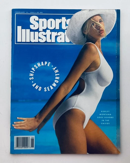 VTG SPORTS ILLUSTRATED Magazine February 11 1991 Ashley Montana No Label £15.70 PicClick UK